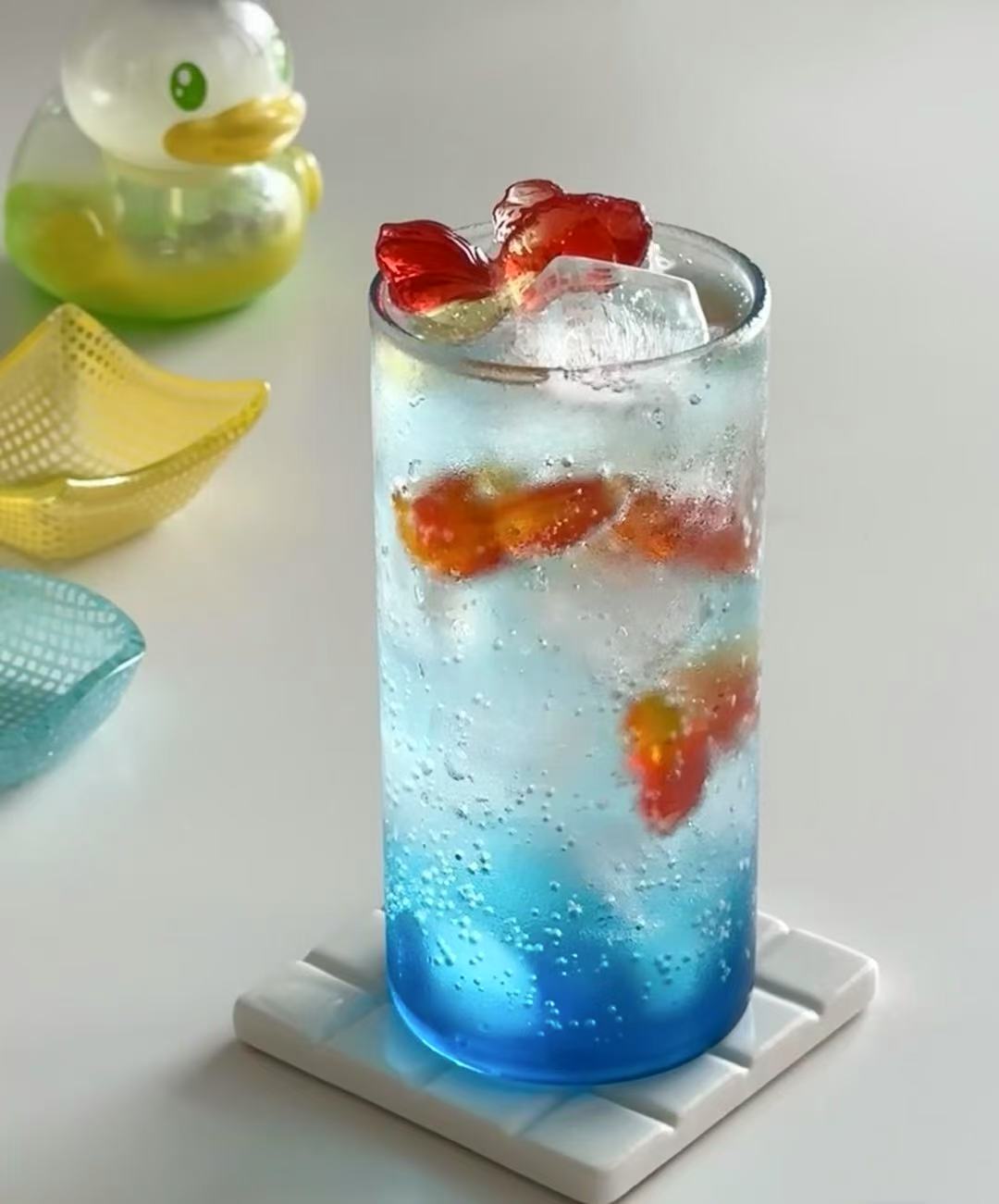 Goldfish Bubble Water