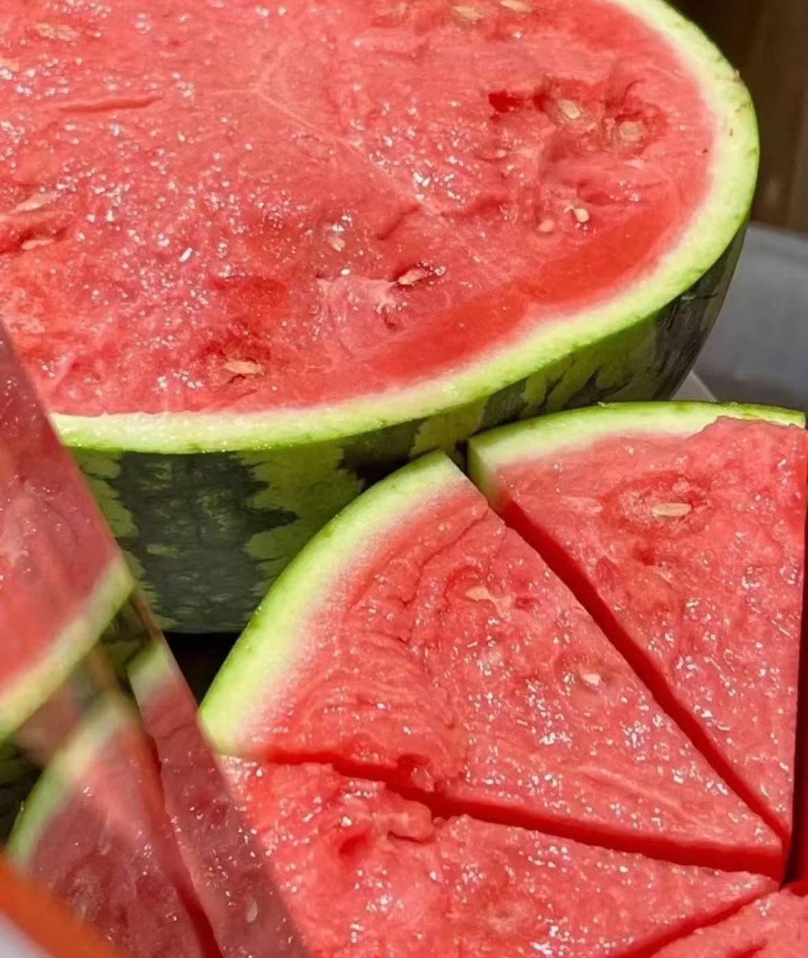 Half a watermelon