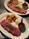 Thick cut sirloin steak