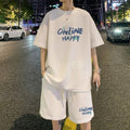 Trendy brand short sleeved T-shirt set